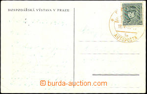 40605 - 1939 pohlednice zaslaný z Hospodářské výstavy v Praze, 