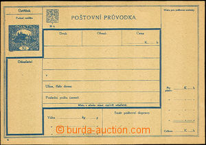 41091 - 1920 CPP4A, Czech text, mark A, good condition, c.v.. 1500CZ