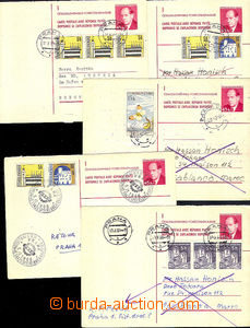 41316 - 1960-71 CDV135, 136, partie 19ks dopisnic do ciziny a z cizi