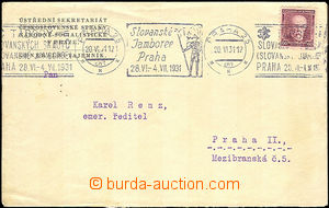 41681 - 1931 SKAUTING - úřední dopis s otiskem propagačního SR 