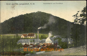 41892 - 1910 HORNÍ DLOUHÁ (Ober Langendorf N.-M.) - coloured view 