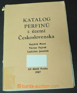 42016 - 1987 Maxa: Catalogue perfins from territory Czechoslovakia, 