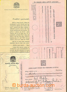42065 - 1938 Jubilejní fond na obranu státu : 2x celý nepoužitý