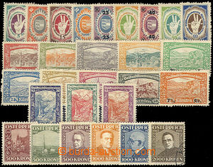 42140 - 1920 KÄRNTEN  local issue, 22 values, supplemented with iss