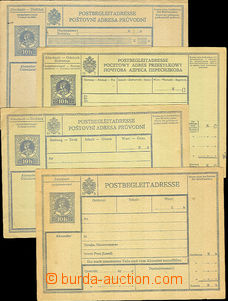 42231 - 1916 sestava 6ks poštovních průvodek s kolkem Austria 10h