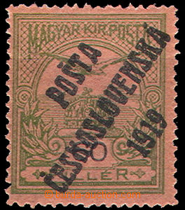 42398 -  Pof.94, overprint T. II, exp. by Mrnak.., c.v.. 1400CZK