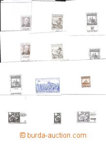 42787 - 1998-2003 selection of 17 pcs of black-prints, contains PT6a