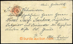 42968 - 1851 folded letter with Mi.3, CDS Wischau/ 13.12. (Vyškov),