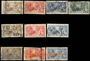 43051 - 1913-18 comp. of stamps Mi.141/I.-144, 141/II.-143/II., 141/