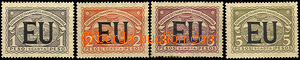 43086 - 1923 SCADTA  Mi.LA595-98, air-mail 1p - 5p with black overpr