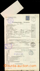 43321 - 1915 mezinárodní poptávací list Nachfrageschreiben na z