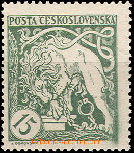 44037 -  Pof.27aA, light green, light smudge color in LR corner stam