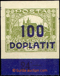 44101 - 1922 Pof.DL24a, výpotřební Hradčany, fialový přetisk n