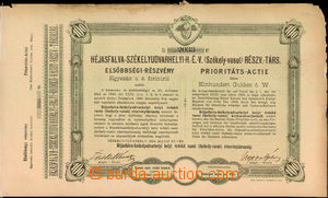 44396 - 1894 akcie Uherské místní dráhy (Sikulská železnice) n