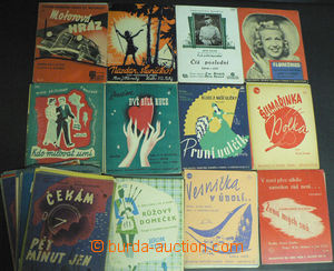 44589 - 1930-40 zpěvníky popular songs, selection of 80 pcs of dou