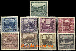 44610 - 1923 Mi.433-41, Provincial Capitals, mint never hinged, c.v.