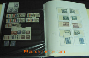 44627 - 1939-45 BOHEMIA-MORAVIA  comp. of stamps contains 2x overpri