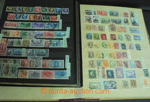 44639 - 1890-1950 EUROPE  comp. of stamps in 2 big older stockbooks,