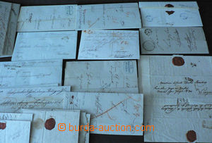 44998 - 1828-50 AUSTRIA  selection of 20 pcs of folded mainly offici