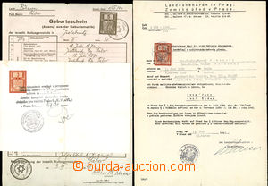 45041 - 1940-42 Certificate about/by non-Jewish origin issued Countr
