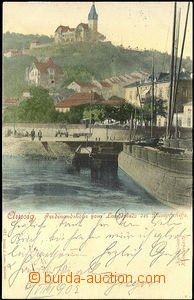 45091 - 1902 Ústí n./L. (Aussig) - Ferdinand's výšina from wharf