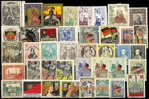 45216 - 1900-15 selection of 40 pcs of advertising labels German clu