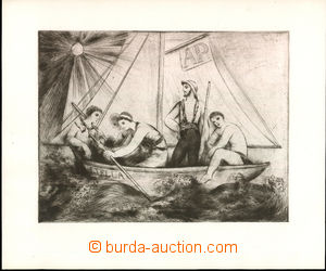 45341 - 1950 PROCHÁZKA Anthony   Stella dry-point, without marking,