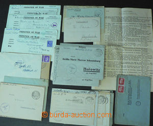 45441 - 1943 ŠLECHTICKÁ KORESPONDENCE  německá polní pošta, J.