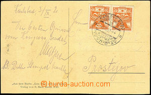 45458 - 1921 Karlovy Vary / XII. Zionist Congress / 5.IX.21, postcar
