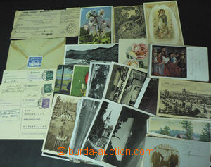 45501 - 1910-51 POSTAL-AGENCIES selection of 44 pcs of entires with 