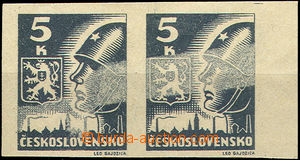 46016 - 1945 Pof.355 plate variety 79, 80, Košice-issue 5 Koruna as