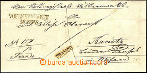 46248 - 1844 folded letter with straight line postmark VOELKERMARKT/