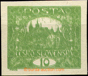 46431 -  Pof.6, 10h green, double impression, wide margins