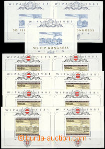 47733 - 1981 assembly of WIPA 181, 8 pieces of WIPA-Block miniature 