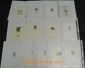 47781 - 1994-2003 CZECH REPUBLIC  selection of 31 pcs of black-print