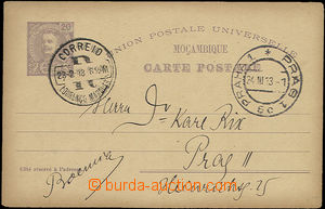 47907 - 1913 mezinárodní dopisnice 20Reis, DR Lourenco Marques Cor