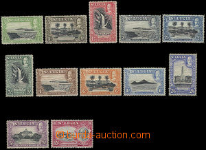 47961 - 1936 Mi.84-95 krajiny + Jiří V., kompl. série 12ks, stopy
