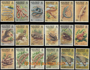 47976 - 1979-82 Mi.385-400 Fauna, kompl. série 16ks, navíc 2ks s l