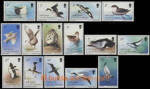 47977 - 1987 Mi.150-164 Ptáci, kompl. série 15ks, svěží, kat. 4