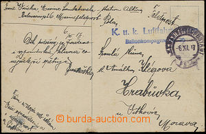 48061 - 1917 K.u.K. Luftfahrtruppe/ Ballonkompagnie 26, modré 2-ř