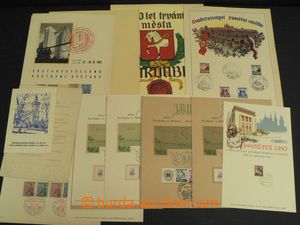 48071 - 1939-42 COMMEMORATIVE POSTMARKS/ BOHEMIA-MORAVIA  selection 
