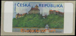 48188 - 2000 Pof.AT1 Veveří (castle), 1. issue, with nominal value