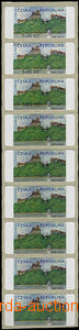 48272 - 2000 str-of-9 Pof.AT1 Veveří (castle), 1. issue without *,