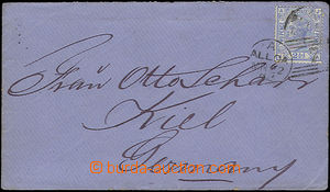 48433 - 1882 letter from Scotland to German Kiel, commercial envelop