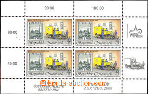 48563 - 2000 Mi.Bl14 (4x zn. Mi.2270 II) s letopočtem 2000, kat. 32