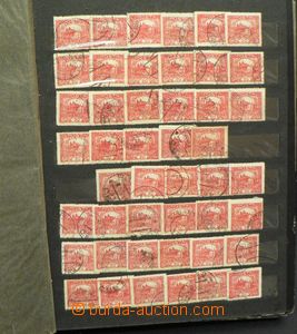 48756 - 1918 CZECHOSLOVAKIA 1918-39  accumulation stamp. Hradčany, 