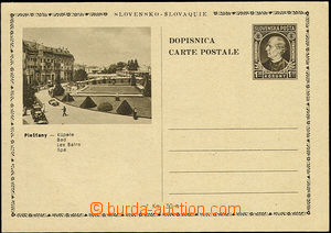 48932 - 1939 dopisnice Alb.CDV4/9 Piešťany, tenká cena, svěží
