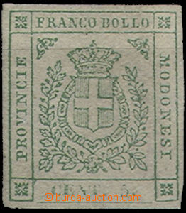 49027 - 1859 Mi.7a,  green-grey, nice shape, good quality, catalogue