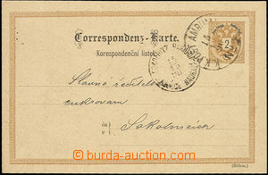 49161 - 1890 single circle cancel train post č.4(!) 15/10/90 on pos