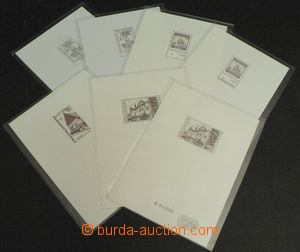 49205 - 2003-06 CZECH REPUBLIC  selection of black-prints Czech Post